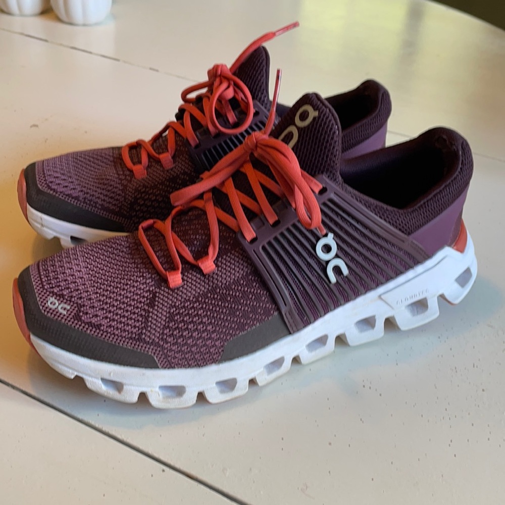 On cloud running shoes